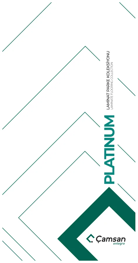 Çamsan Platinum katalog kapağı